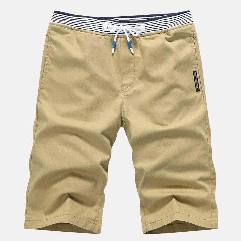 Casual Men’s Summer Cotton Knee Fashion Shorts - Elysian