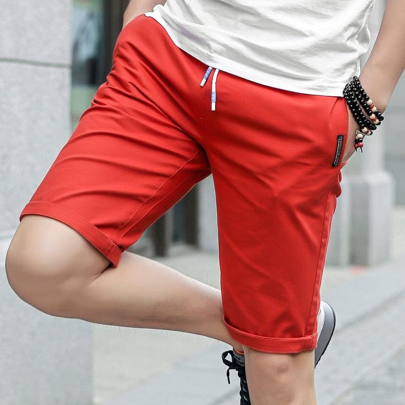 Casual Men’s Summer Cotton Knee Fashion Shorts - Elysian