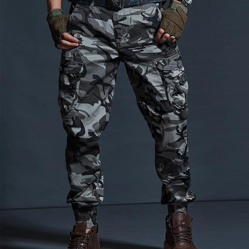 Men’s Tactical Joggers Multi-Pocket Pants - Elysian