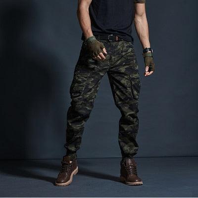 Men’s Tactical Joggers Multi-Pocket Pants - Elysian