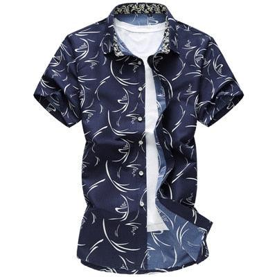 Plus Size Men’s Short Sleeve Hawaii Shirt - Elysian