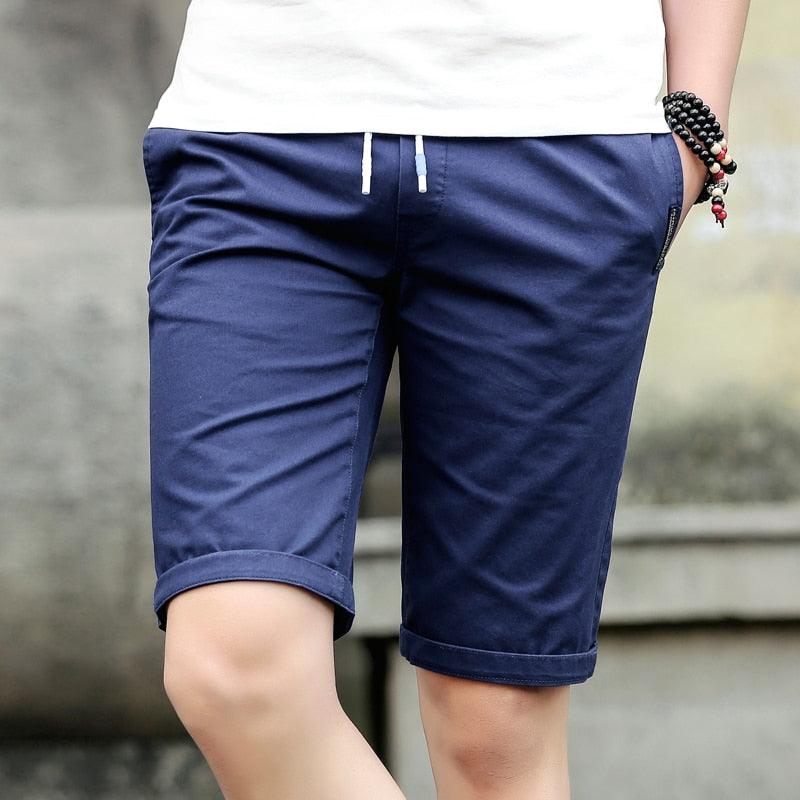 Casual Men’s Summer Cotton Knee Fashion Shorts - Elysian