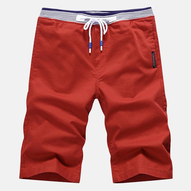 Casual Men’s Summer Cotton Knee Fashion Shorts - Elysian