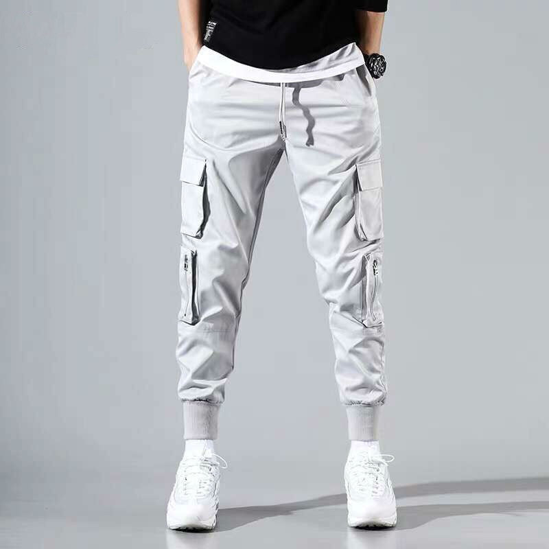 Mens Streetwear Joggers Pockets ants