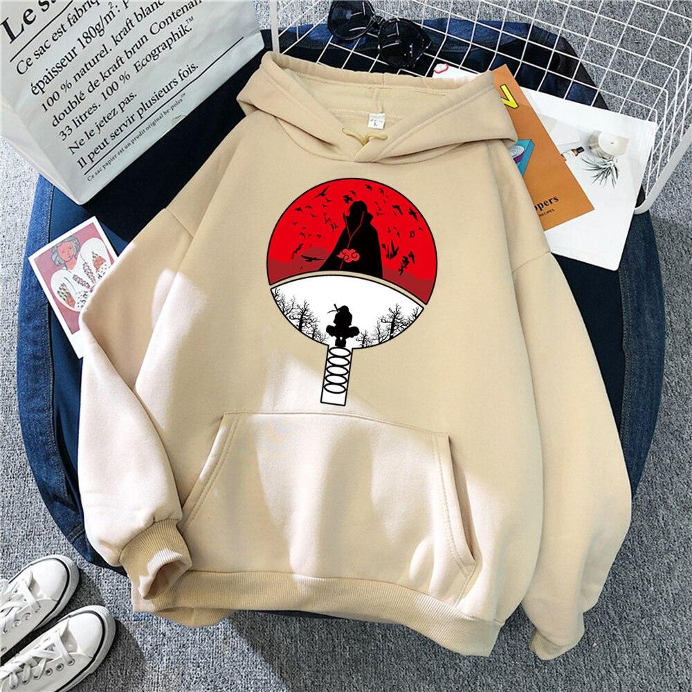 Harajuku Manga Print Street Fashion Loose Anime Wear Hoodie - Elysian