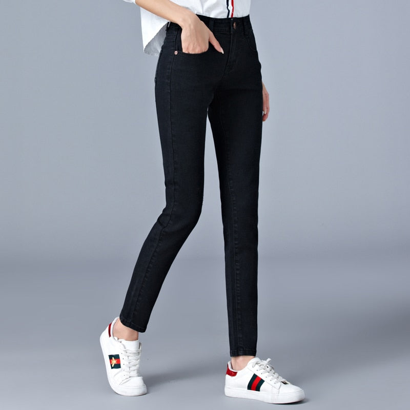 Slim Skinny High Waist Jeans