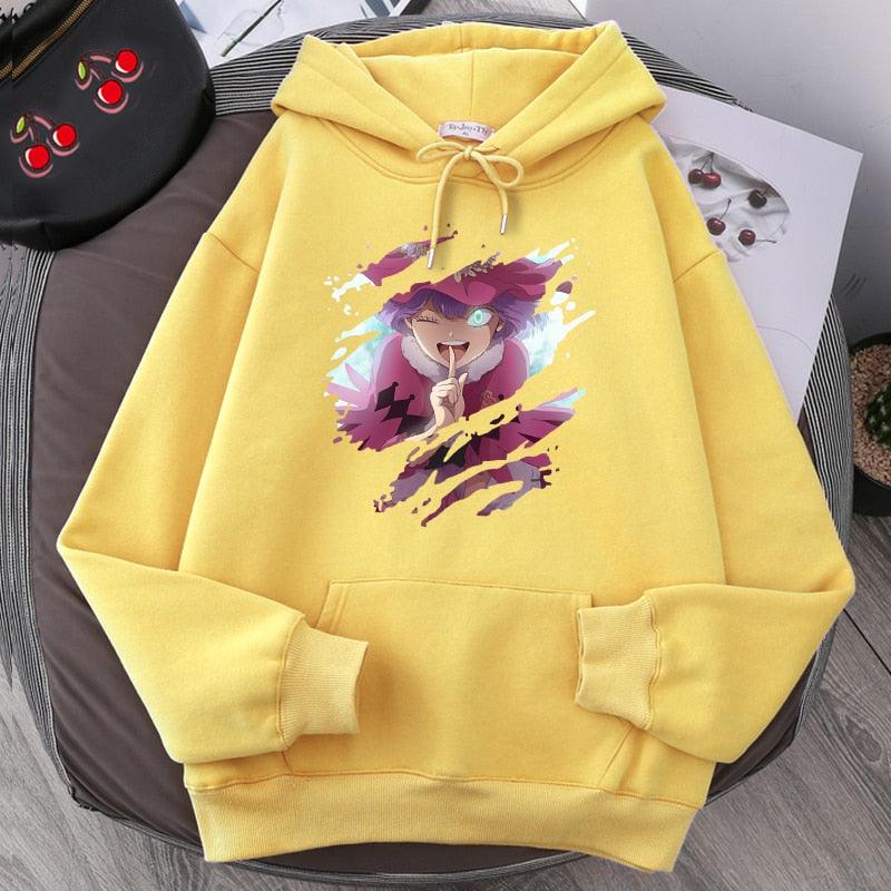 Clover Printing Anime Sweatshirts Hoodie - Elysian