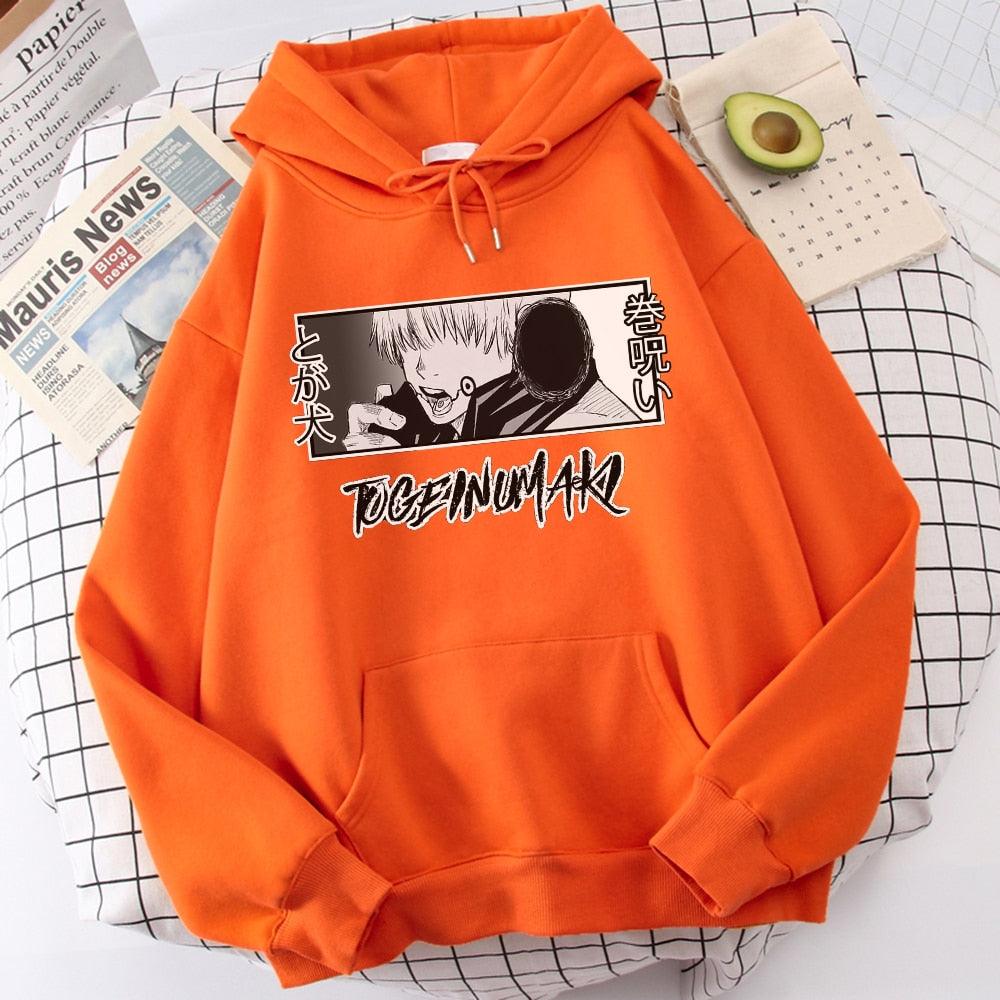 Jujutsu Kaisen Hooded Mens Hip Hop Cool Sweatshirts - Elysian