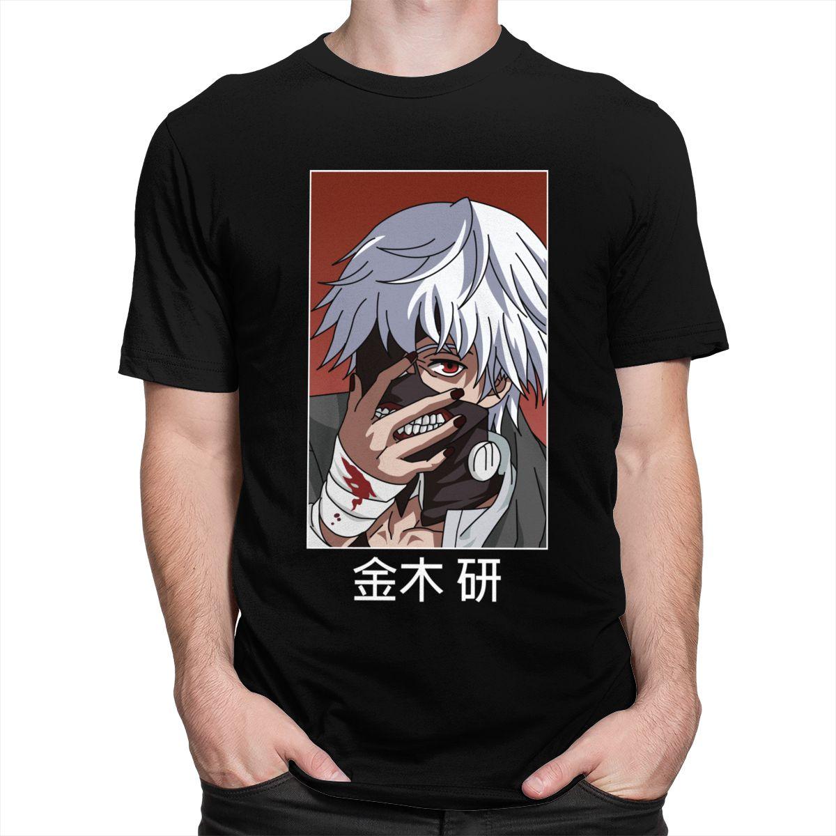 Short Sleeve Japanese Anime Manga O-Neck Tees - Elysian