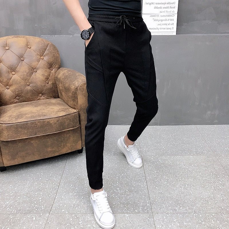 Solid Slim Fit Mens Casual-Wear Pants