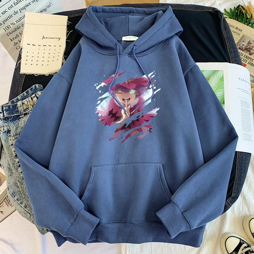 Clover Printing Anime Sweatshirts Hoodie - Elysian