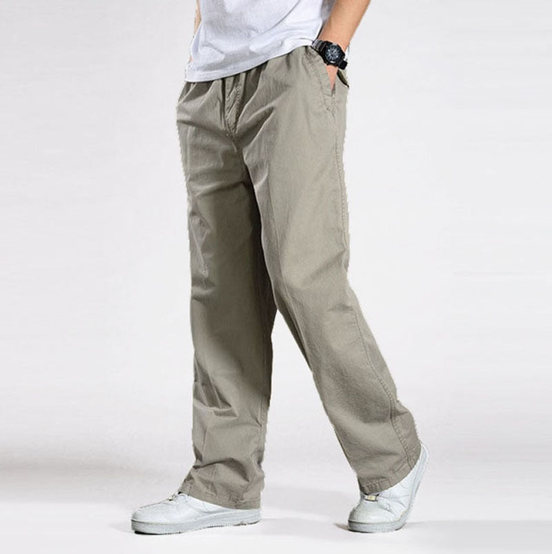 Cargo Cotton Multi-Pocket Mens Trouser