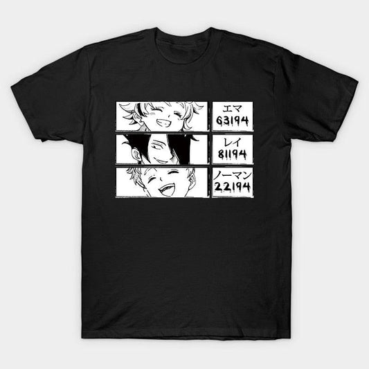 The Promised Neverland Emma Norman Ray Printed Short Sleeve T-shirt - Elysian