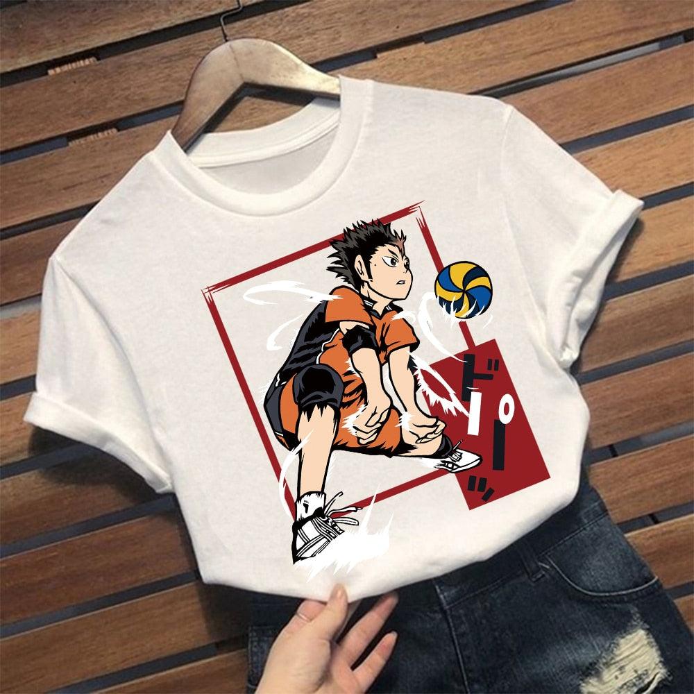 Kuroo Anime Manga Shoyo Volleyball Cool Short Sleeve T-Shirt - Elysian