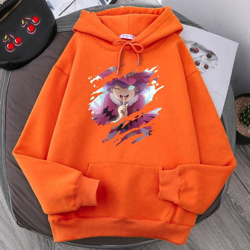 Clover Printing Anime Sweatshirts Hoodie - Elysian