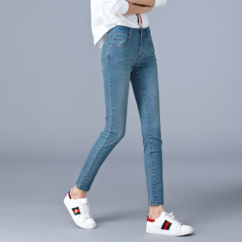 Slim Skinny High Waist Jeans