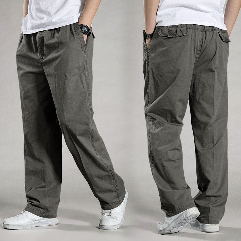 Cargo Cotton Multi-Pocket Mens Trouser