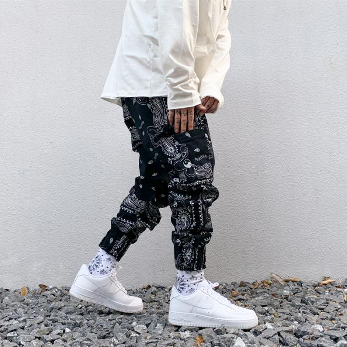 Hip Hop Fit Elastic Waist Pants - Elysian