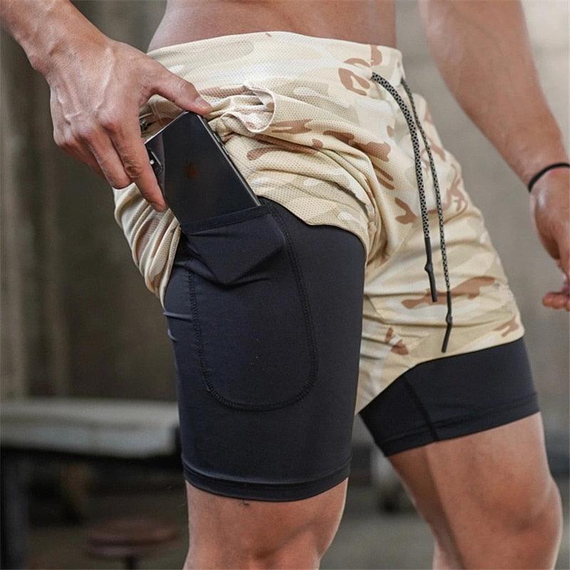 Running Shorts Men 2 In 1 - Elysian