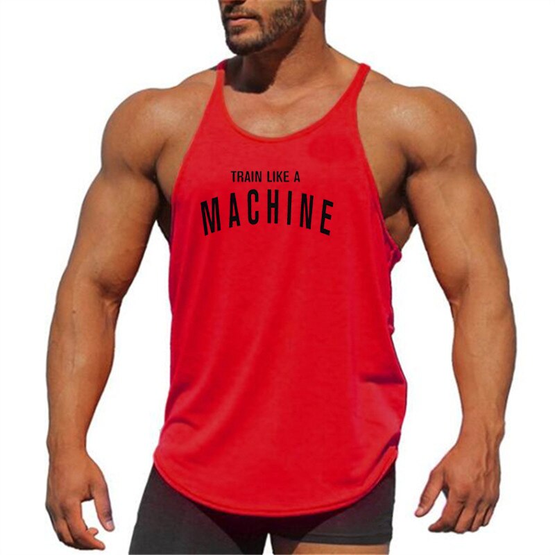 Men GYM Tank Top Vest Sleeveless Workout Shirt