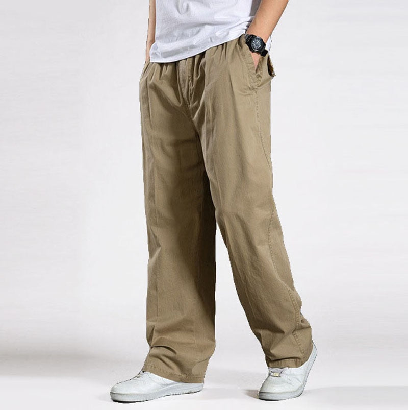 Cargo Cotton Multi-Pocket Mens Trouser