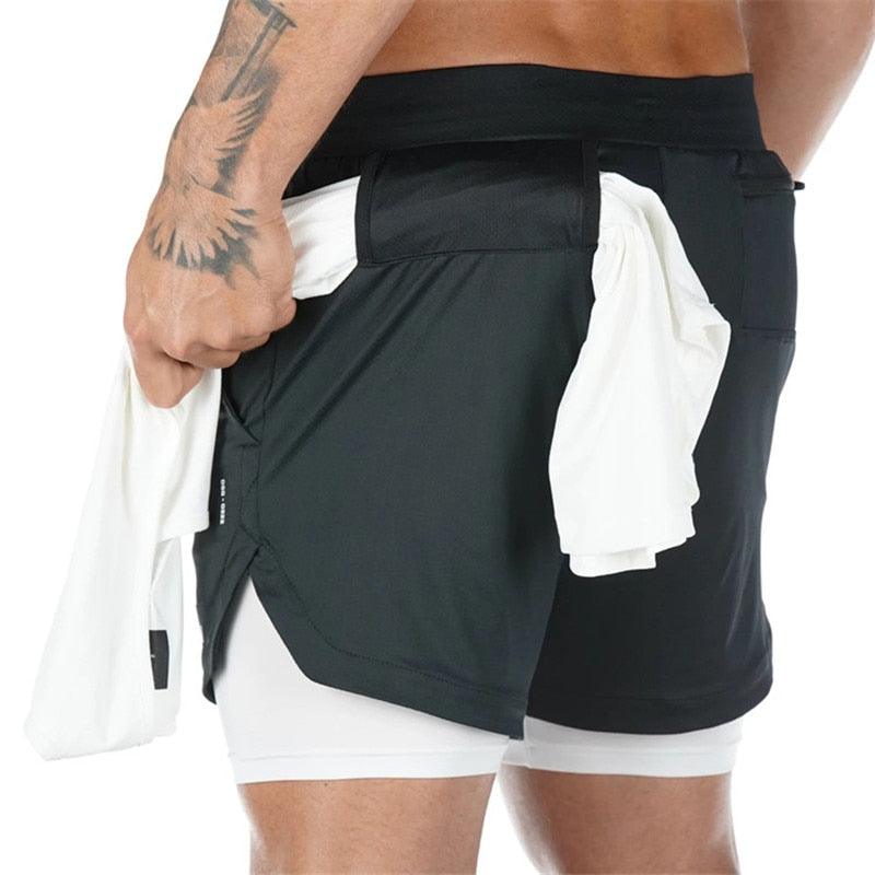 Running Shorts Men 2 In 1 - Elysian