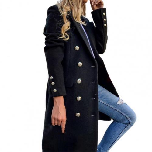 Long Size Double-breasted Overcoat Outwear For Women’s - Elysian