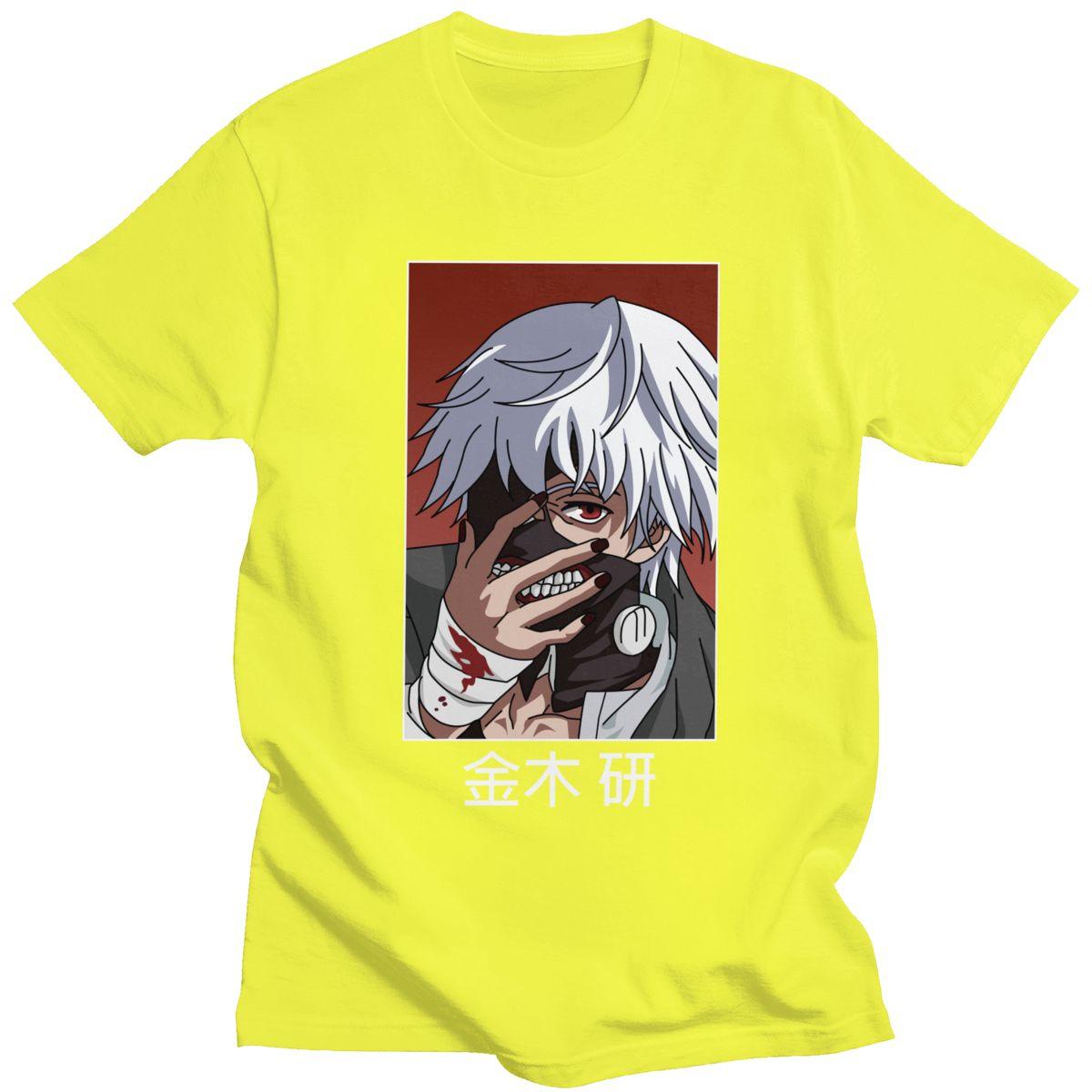 Short Sleeve Japanese Anime Manga O-Neck Tees - Elysian