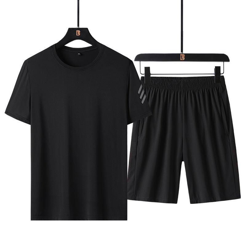 Casual Men’s Sports Wear T-shirt & Shorts Set - Elysian