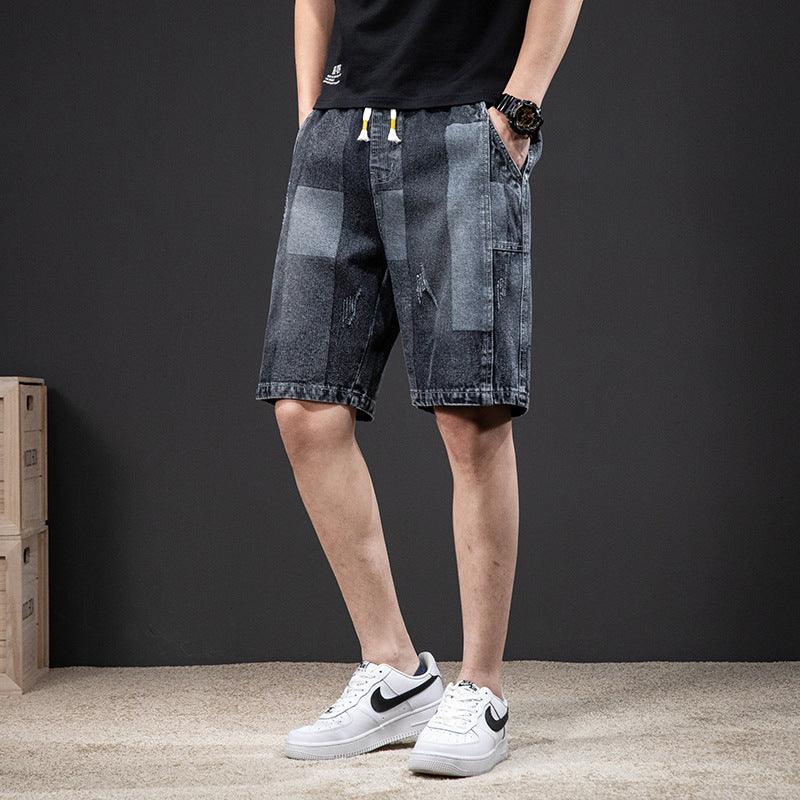 Denim Shorts Male Korean Style - Elysian