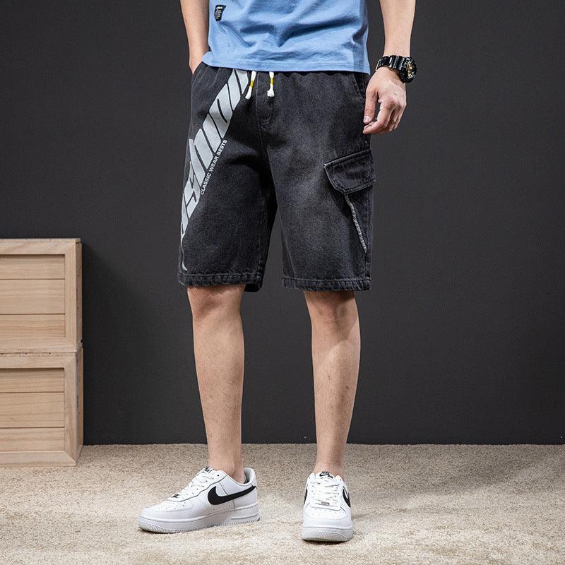 Denim Shorts Male Korean Style - Elysian