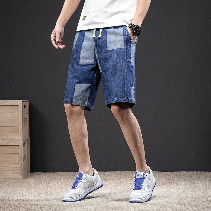 Denim Shorts Male Korean Style - Elysian