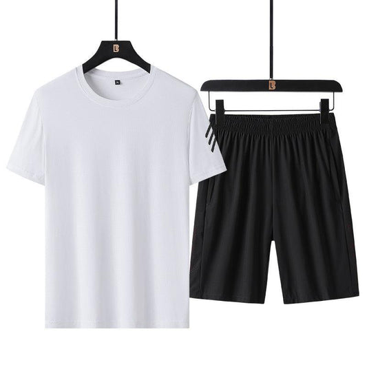 Casual Men’s Sports Wear T-shirt & Shorts Set - Elysian