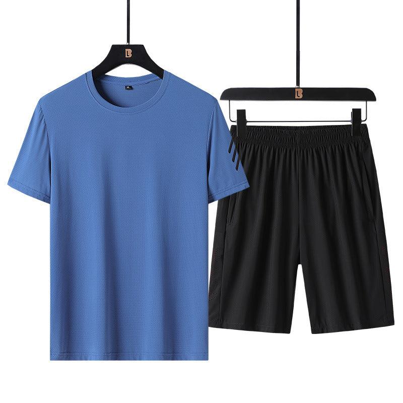 Casual Men’s Sports Wear T-shirt & Shorts Set - Elysian