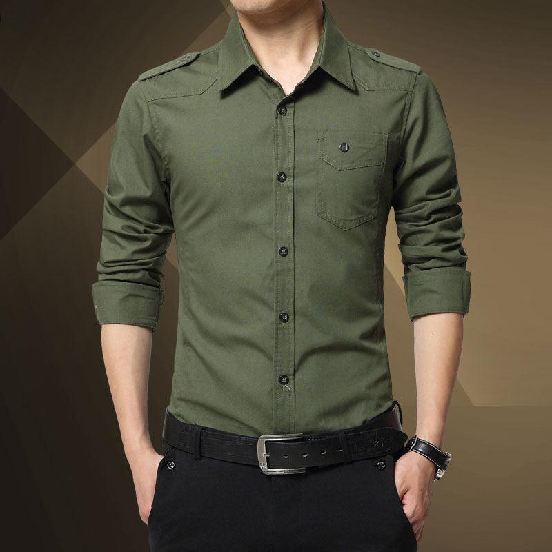 Men’s Full Sleeve Casual Cotton Shirt - Elysian