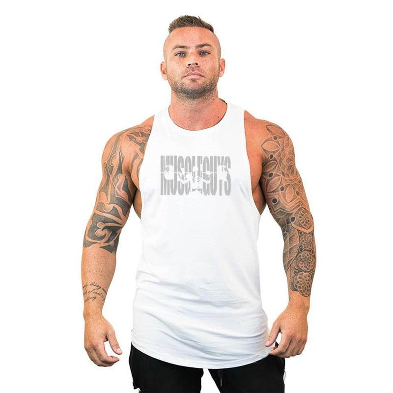 Mens Bodybuilding Sleeveless Tank Tops