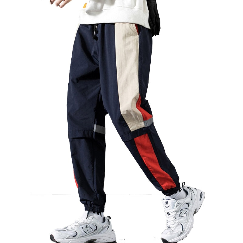 Mens Joggers Big Pocket Sweat-Pants