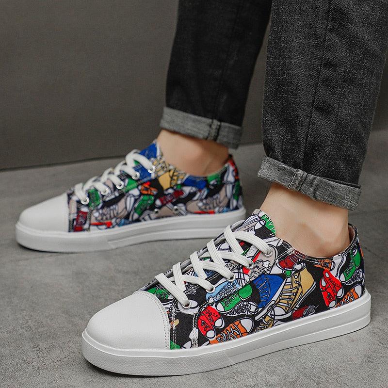 Casual Men Sneakers Printed - Elysian