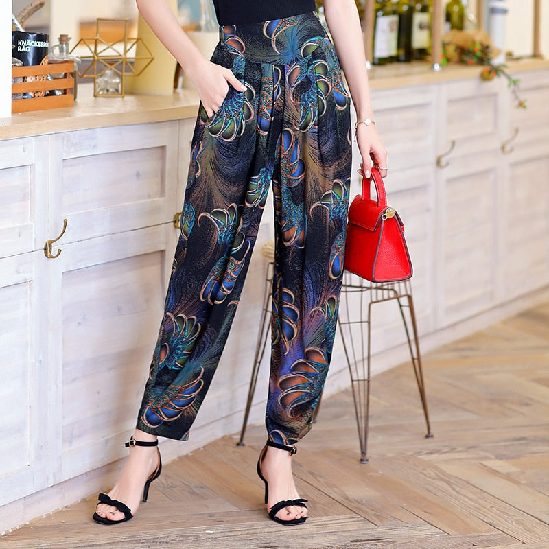 High Waist Women Loose Streetwear Pants