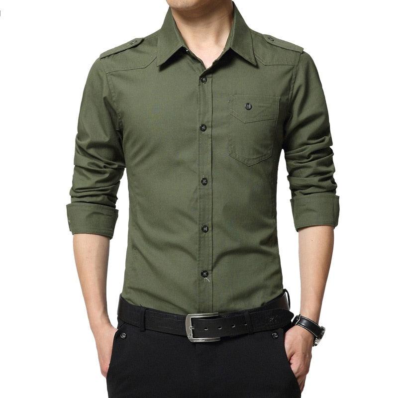 Men’s Full Sleeve Casual Cotton Shirt - Elysian