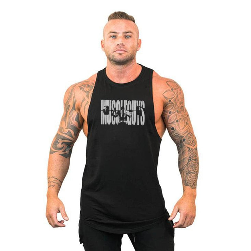 Mens Bodybuilding Sleeveless Tank Tops