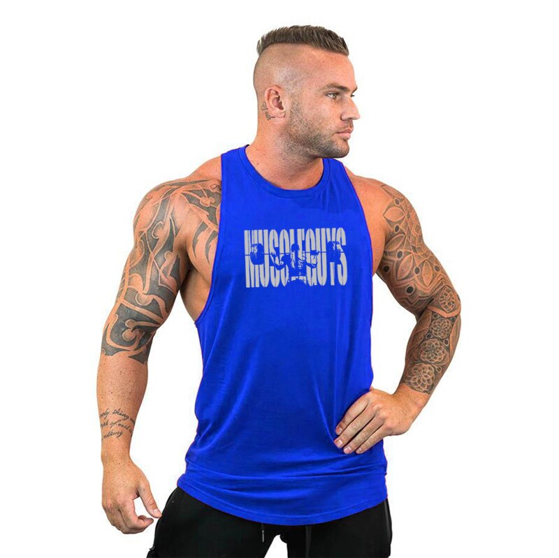 Mens Bodybuilding Sleeveless Tank Tops