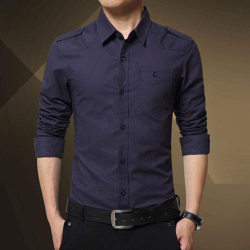 Men’s Full Sleeve Casual Cotton Shirt - Elysian