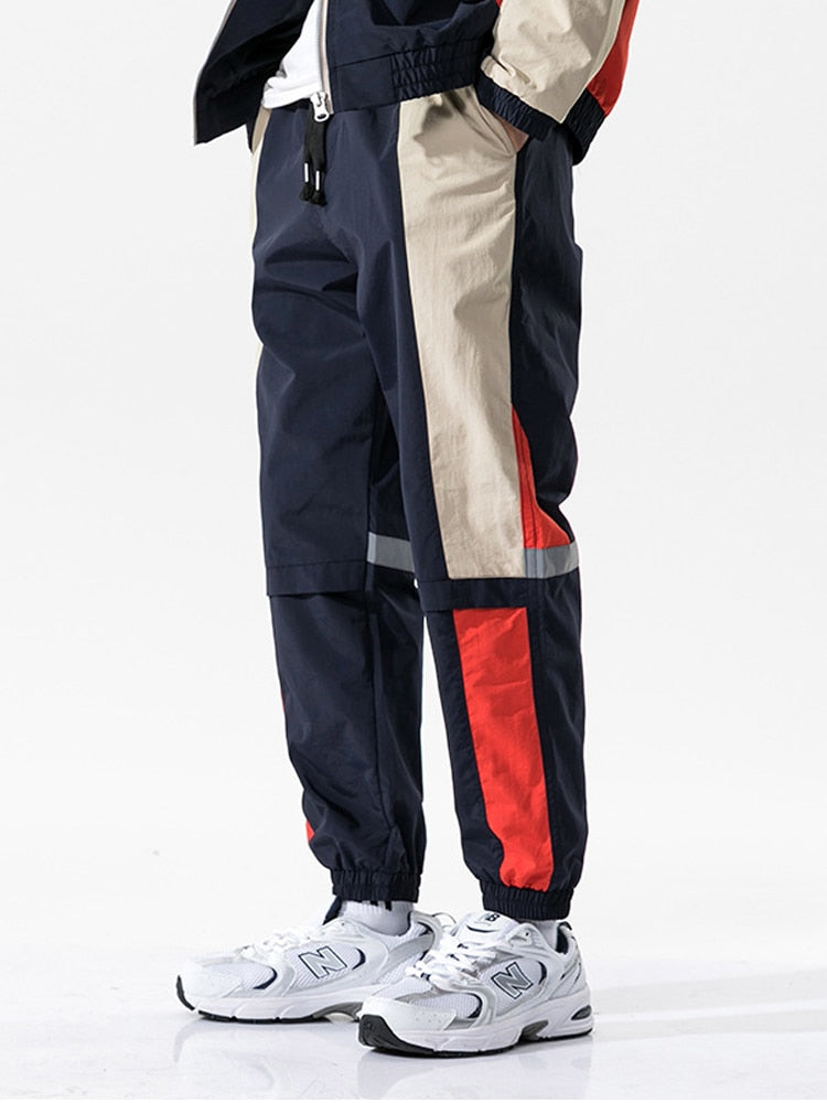 Mens Joggers Big Pocket Sweat-Pants